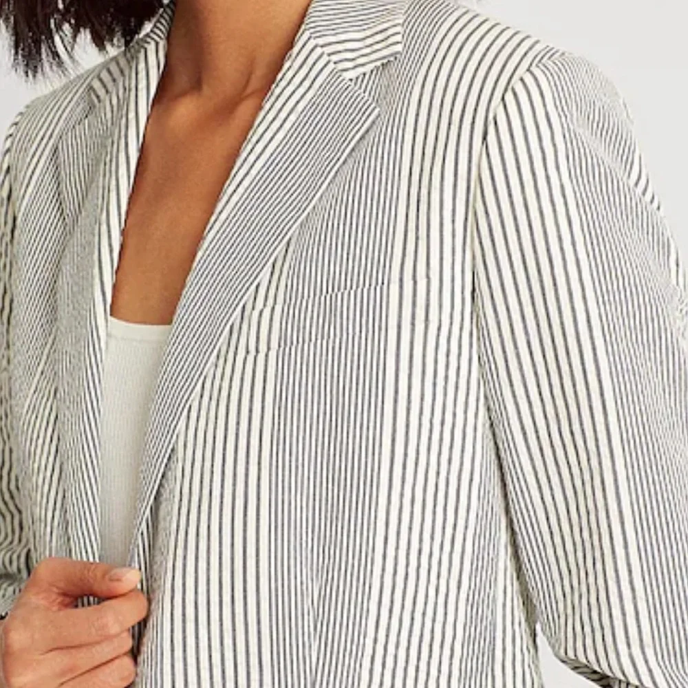 New Ralph Lauren Seersucker Cotton Sartorial Blazer jacket